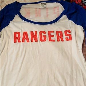 Pink Texas Rangers Long Sleeve